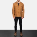 Kajetan Khaki Safari Jacket - Image 3