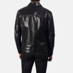 Mystical Black Men's Leather Jacket - Image 6