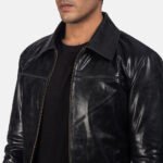 Mystical Black Men's Leather Jacket - Image 4