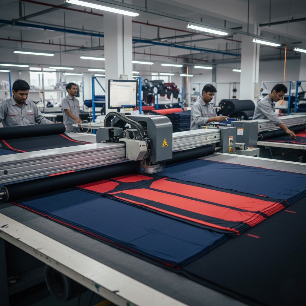 Sportswear cutting